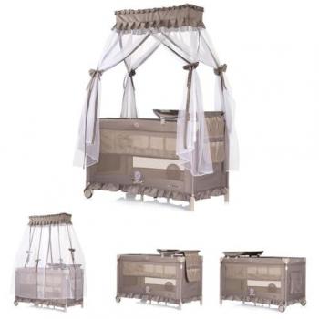 Cuna Portátil Palace con Dosel