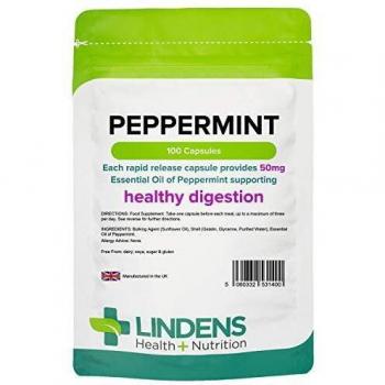 Aceite de menta en cápsulas 50mg de Lindens