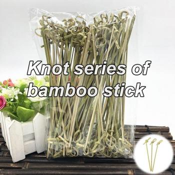 300PCS Bamboo Toothpick Fruit Forks