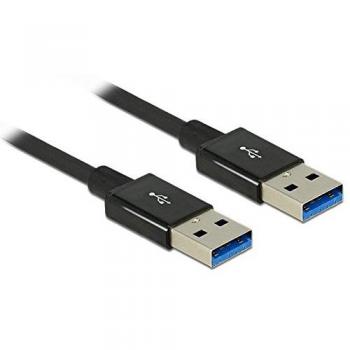 USB 3.1 Gen 2 1 m Kabel von Delock – Schwarze Version