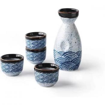 Juego de copas de Sake creativas