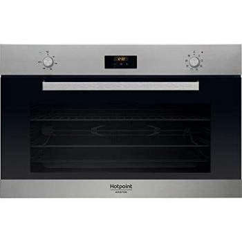 Hotpoint ms3 744 ix ha forno elettrico ventilato 100 litri classe energetica a nero/acciaio inossidabile