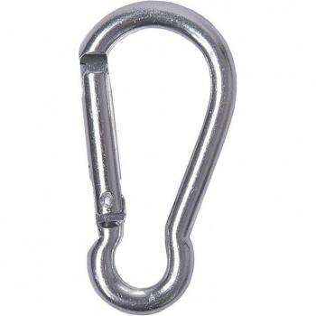 Kit de 5 mousquetons porte-clés en aluminium
