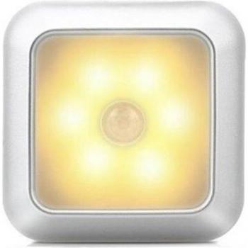 Wireless 6 LED Under Cabinet Motion Sensor Light