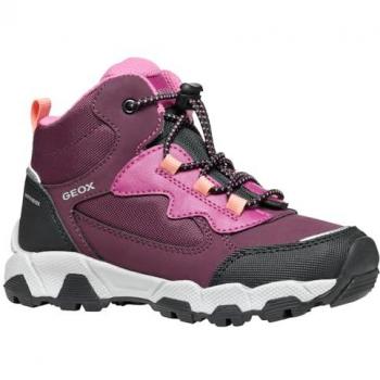 Sneaker Geox Magnetar G. Abx per Bambini Bordeaux
