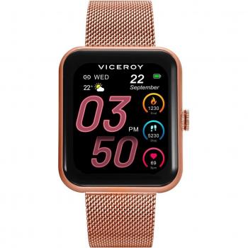 Reloj Smartpro Viceroy 41119-70 con Correa Blanca