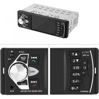 Reproductor MP5 coche 4.1 pulgadas con Bluetooth y radio FM