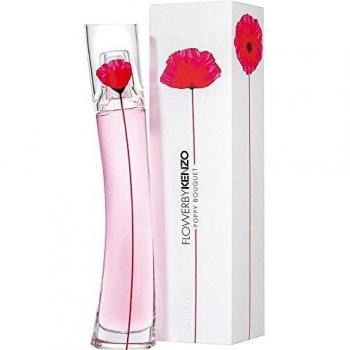 Kenzo Unisex KENZO FLOWER BY KENZO POPPY BOUQUET EAU DE PARFUM FLORALE 30ML, Negro, Standard UK