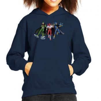 Germa 66 Kid's Trio Hoodie, 7‑Piece, Navy Blue