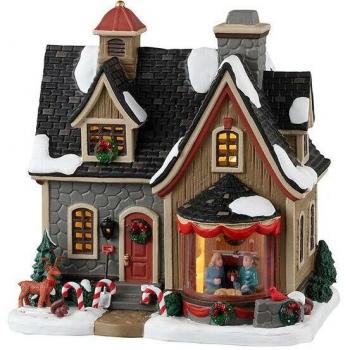 PORCELLANA Festiva “Villaggio di Natale” 12 cm