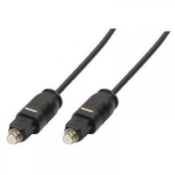 LogiLink AC1010 Câble Acoustique 2 x TOSLINK mâle 5 m Noir