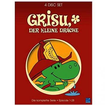 Grisu, le Petit Dragon – Séries Complet (Épisode 1‑28) [4 DVD]