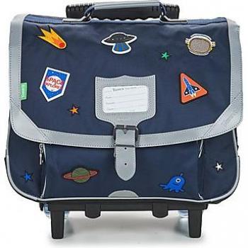 Cartable Trolley 38cm Tann's Elliott 42187 Bleu