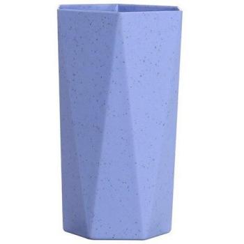 Plastic Rhombus Toothbrush Cup for Couples