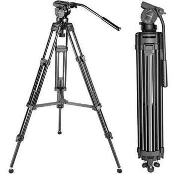 Treppiede Neewer 10087146 in Lega di Alluminio con Testa a Sfera