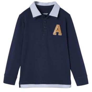 Blue Striped 2‑in‑1 VERTBAUDET Polo – Boys 4/5 Years