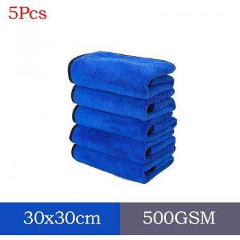 Microfiber Car Wash Towels 5-Pack