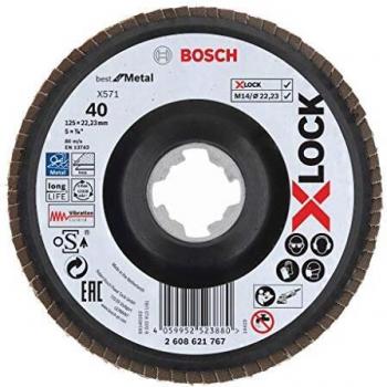 Laminillas X-LOCK 125mm G40 cónicas