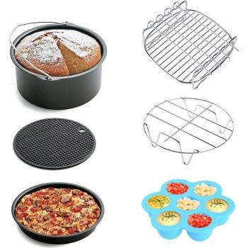 6-Piece Air Fryer Accessory Pack for Gowise, Phillips, and Cozyna