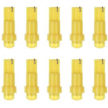 Kit d’ampoules LED T5 COB pour cluster voiture – 10 unités, haute intensité