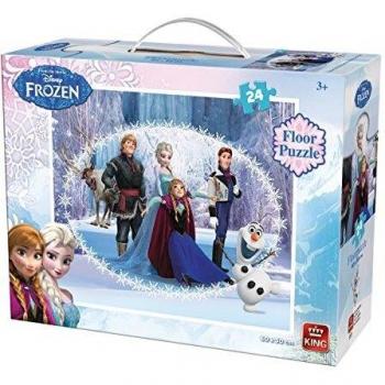 Disney Frozen King Puzzle für den Boden – 24 Stück