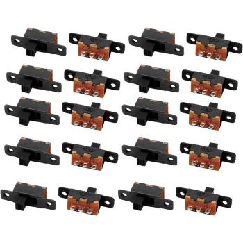 200Pcs 3P Latching Slide Switch SS-12F16