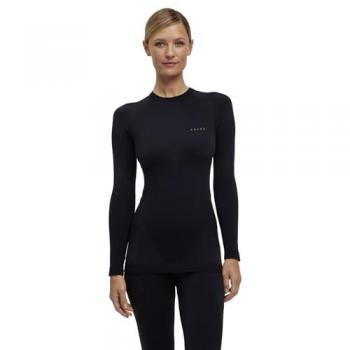 Falke Warm Langarm Damen Funktionsunterhemd schwarz