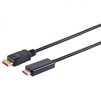 S/CONN DisplayPort 1.4 Kabel, DP-HDMI, 4K60Hz, 10m