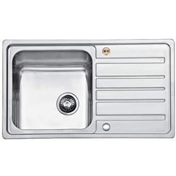 Bristan SK INXSQ1 SU Inox 1.0 Bowl Kitchen Sink
