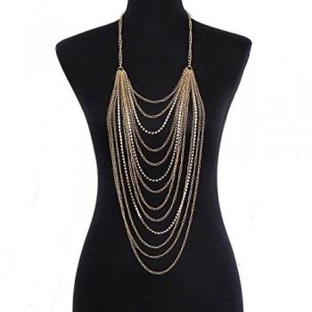 GYJUN Accessoire de Corps Doré