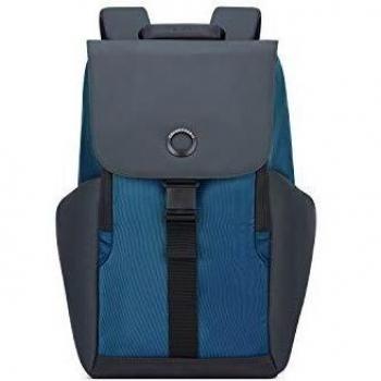 Sac à dos Delsey Paris Securflap 20L gris bleu