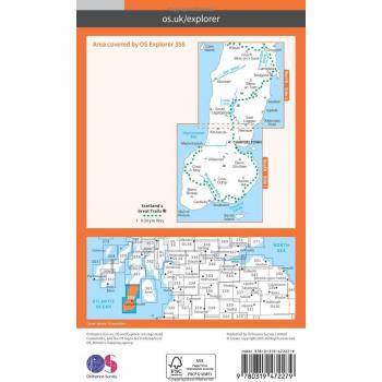 Ordnance Survey Explorer Active Map 356