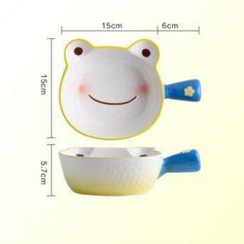 Bol créatif en céramique pour enfants 8,5 pouces
