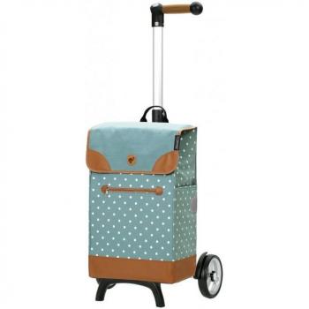 Unus Fun Aiko Shopper Andersen Turchese&Cognac