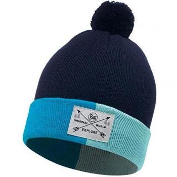 Bleu Kelda Bonnet Tricoté Jr