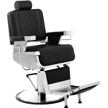 Sedia da barbiere LUXURIA con base idraulica
