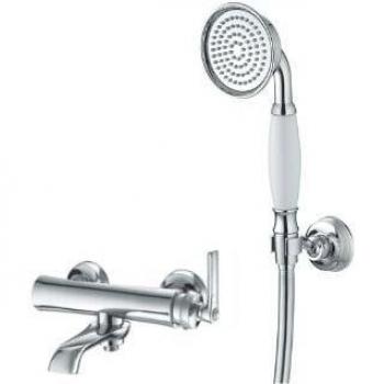 Mitigeur Bain Douche Avec Pommeau De Douche Et Support Paini Lady’s Chrome