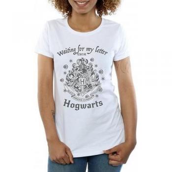 Camiseta de algodón para chicas Carta de Hogwarts Harry Potter