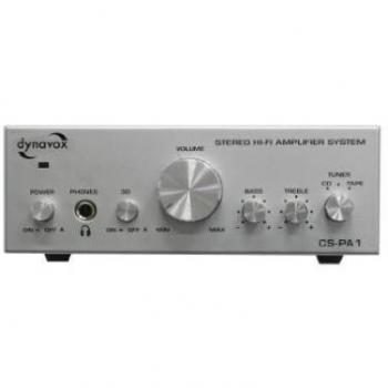 Dynavox CS-PA1 Mini-Stereoamp (HiFi, 2x 50W, silber)