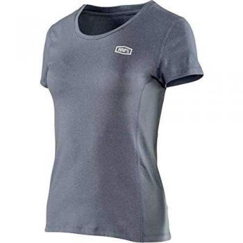 Camiseta 100% gris mujer L