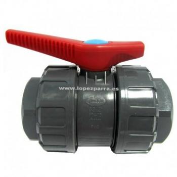 Válvula de PVC 2 Rosca Hembra Esférica