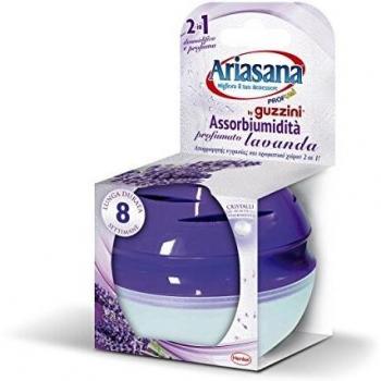 Ariasana 1069050 Assorbiumidità piccoli spazi, profumazione lavanda, 45g