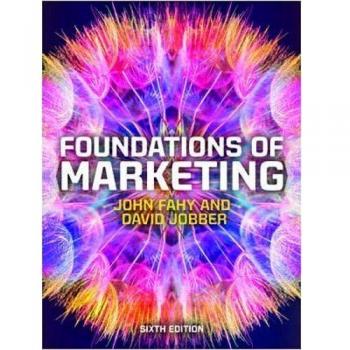 John Fahy Foundations Of Marketing