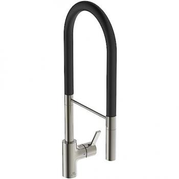 Ideal Standard Küchenarmatur Silver Storm, Metallhandbrause
