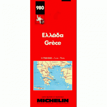 Michelin Travel Publications Michelin Griechenland 1 : 700 000. (Michelin Maps)