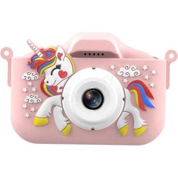 Unicam Rose Enfant – Caméra numérique 1080p, licence licorne
