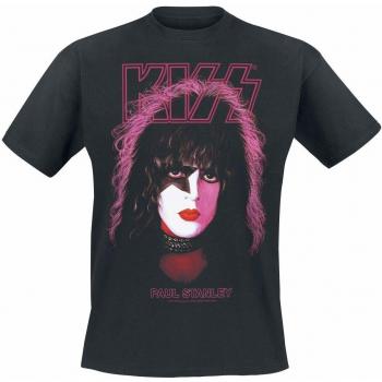 Kiss Band Paul Stanley Printed Top – Black, Large