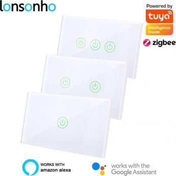 Lonsonho Tuya Smart WiFi Touch Switch