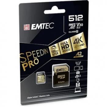Emtec mSD 256GB UHS-I U3 V30 A1 SpeedIN