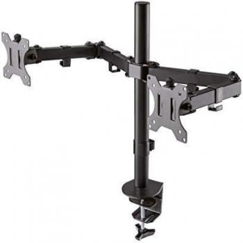 Braccio da Scrivania per 2 Monitor fino a 32 Nero Newstar FPMA-D550DBLACK